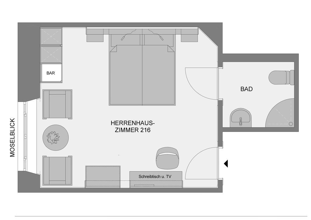 Weinhotel St. Stephanus Zeltingen-Rachtig Eksteriør bilde